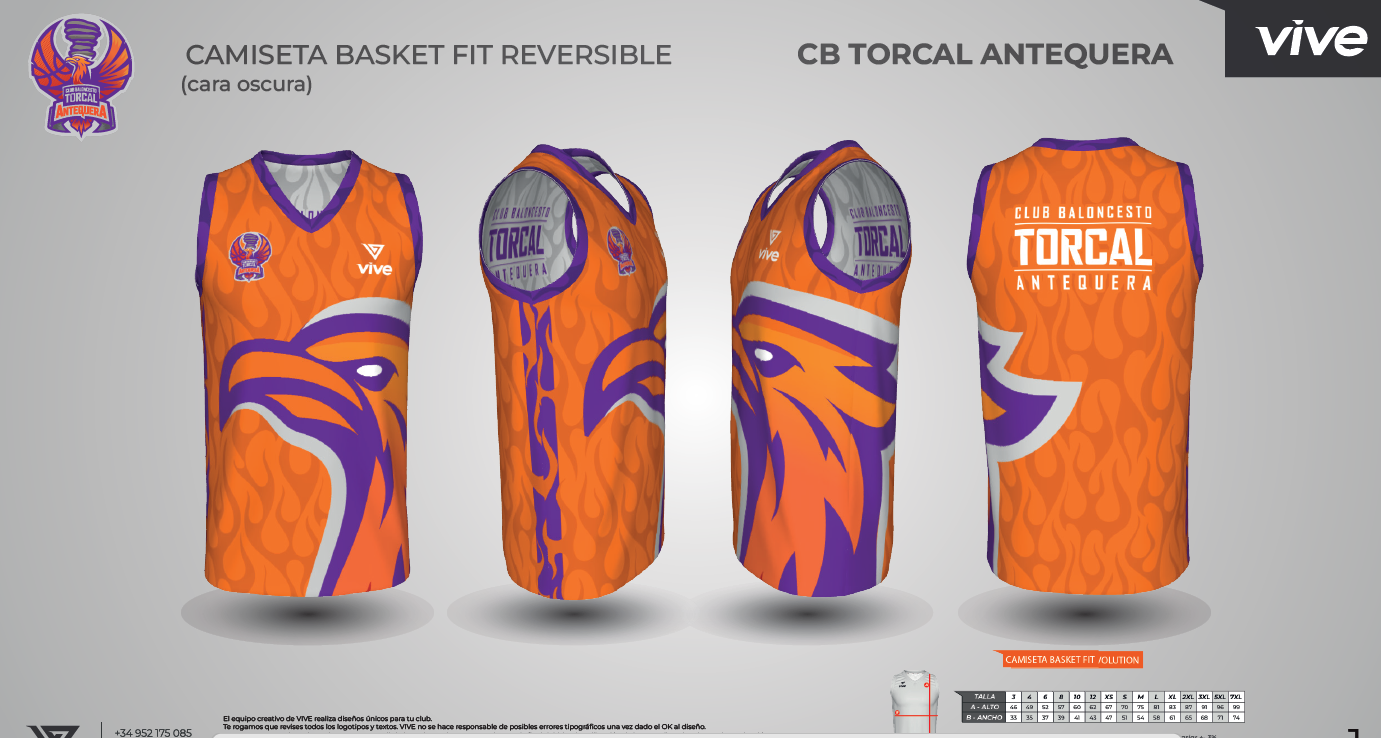 Camiseta reversible CBTorcal